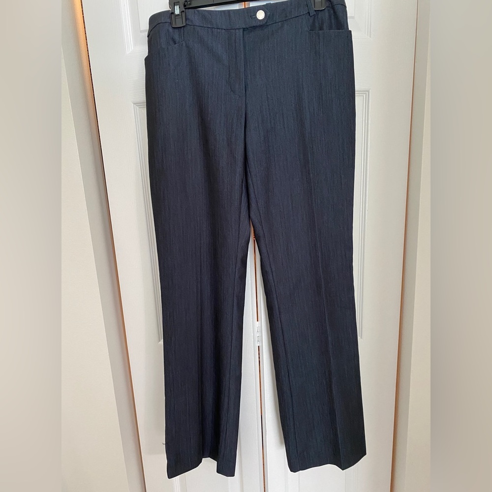 Modern fit dress slack, dark blue / indigo color. Size 6